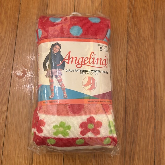 NWT 10 pairs of girls patterned knit tights - Picture 7 of 10